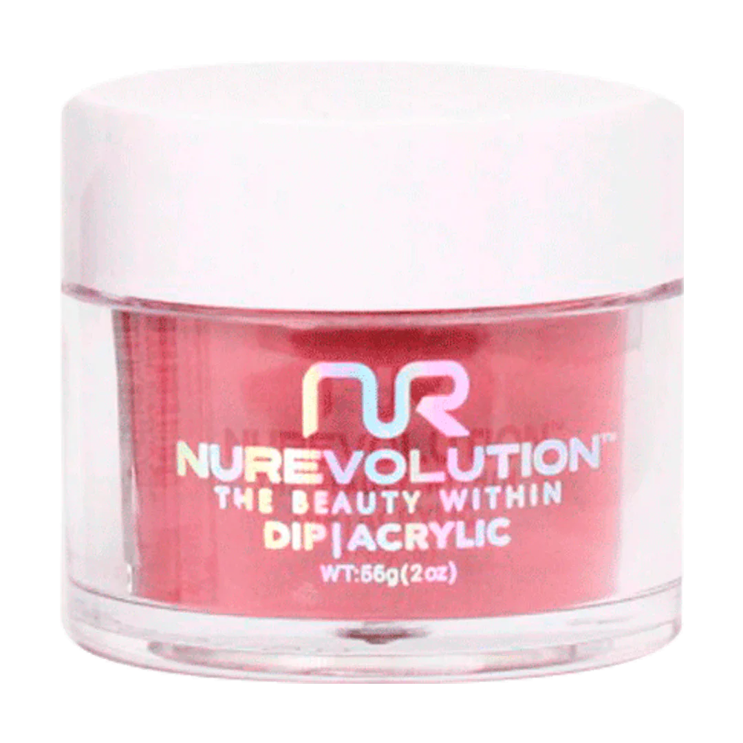 Sparkle nail art designs-NuRevolution Trio Dip/Acrylic Powder 150 Cherry Harvest