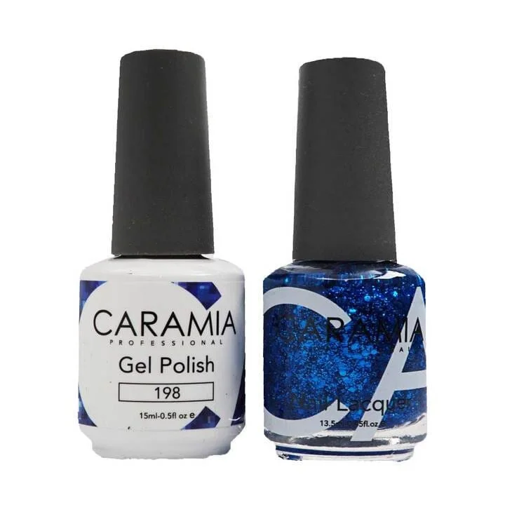 Fast-drying nail polish drops-CARAMIA198 - CARAMIA SOAK OFF GEL POLISH #198