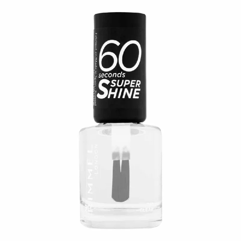 Nail repair gel-Rimmel 60 Seconds Super Shine Nail Polish 740 Clear