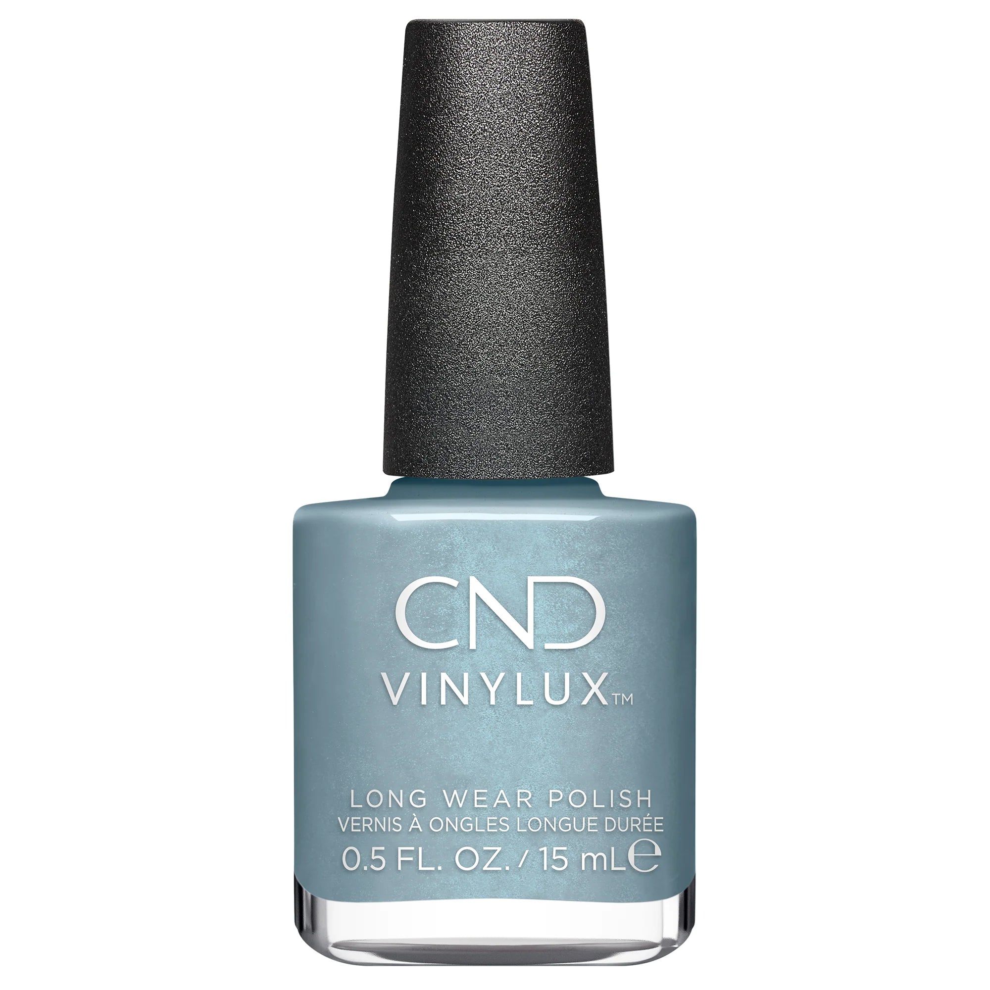 Protective nail varnish-CND VINYLUX - Teal Textile #449