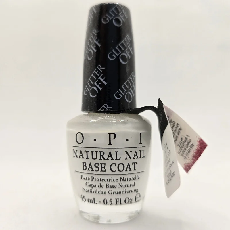 Rechargeable nail gel lamp-NT B01 OPI GLITTER OFF PEEL BASE COAT .5 OZ