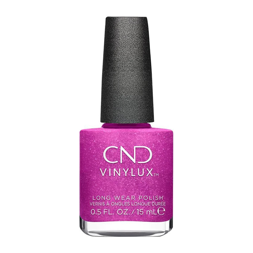 Bright nail polish colors-CND VINYLUX - All The Rage #443