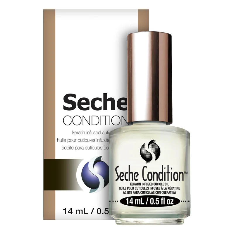 Long-lasting nail lacquer-Seche Condition Cuticle Oil 0.5 oz