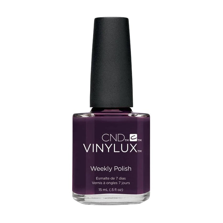 Eco-friendly nail polish-CND VINYLUX - #159 Dark Dahlia