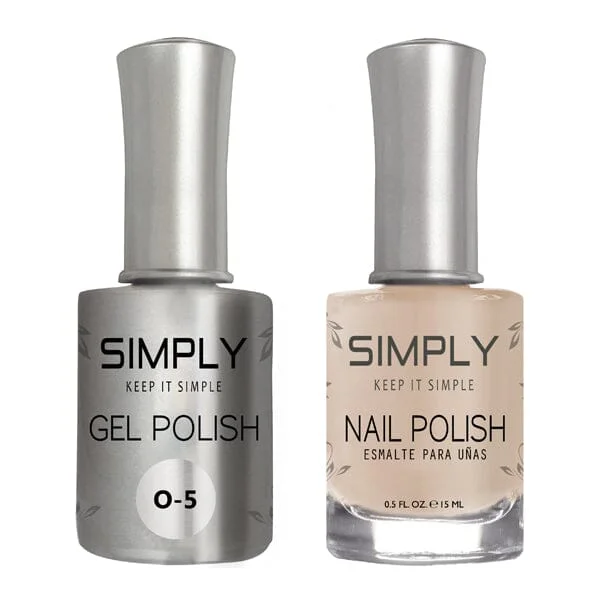 Satin nail gel finish-O005 - SIMPLY MATCHING DUO