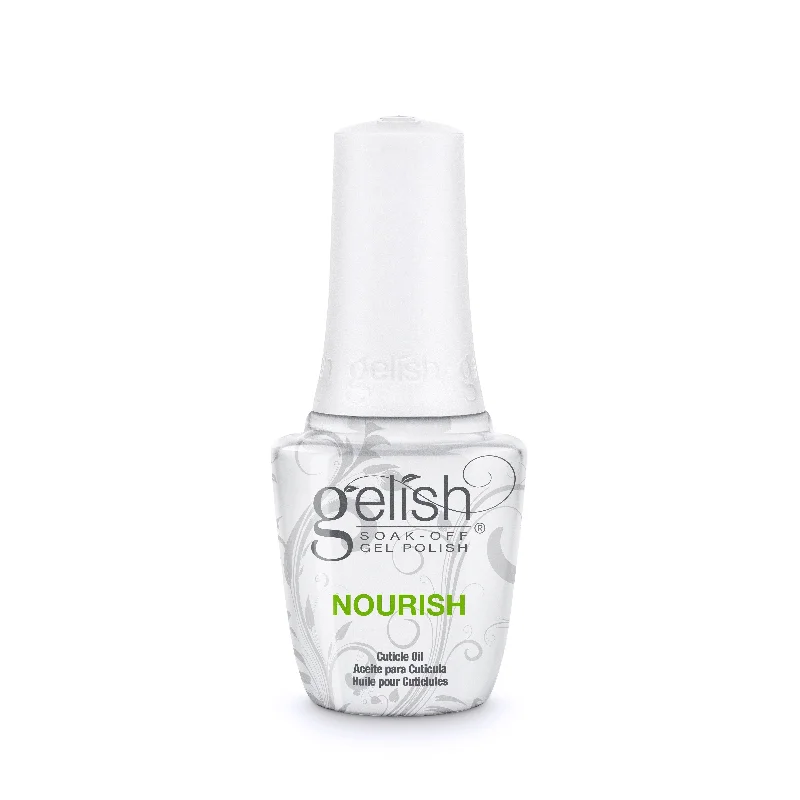 Safe nail polish remover pads-Gelish - Nourish Cuticle Oil (#01207)