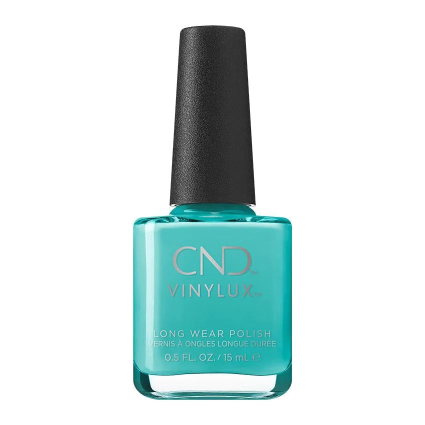 Neon nail polish shades-CND VINYLUX - Oceanside #396