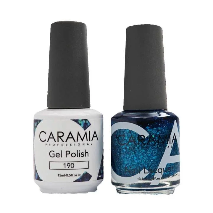 Holographic nail art decals-CARAMIA190 - CARAMIA SOAK OFF GEL POLISH #190