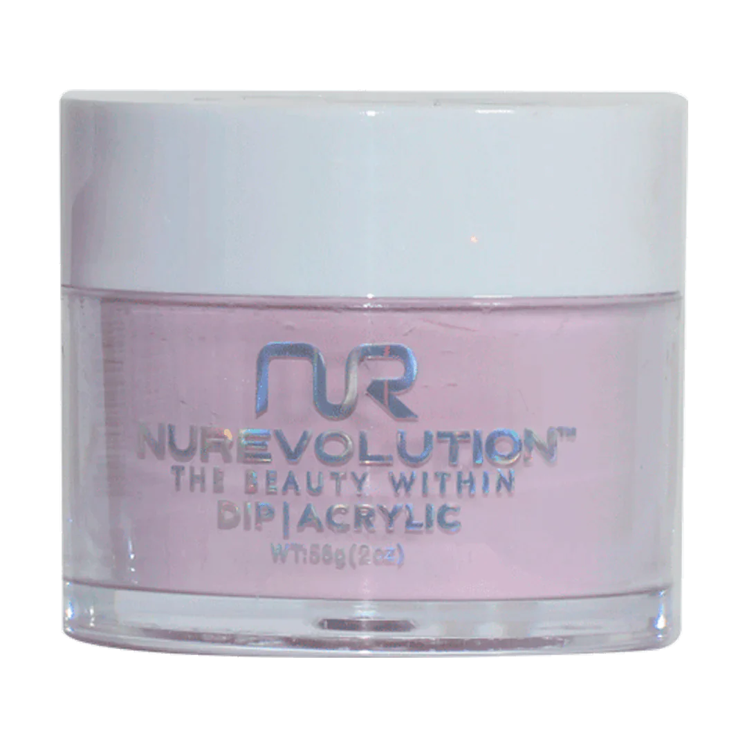 Chrome nail gel powder-NuRevolution Trio Dip/Acrylic Powder 092 Blueberry Pie