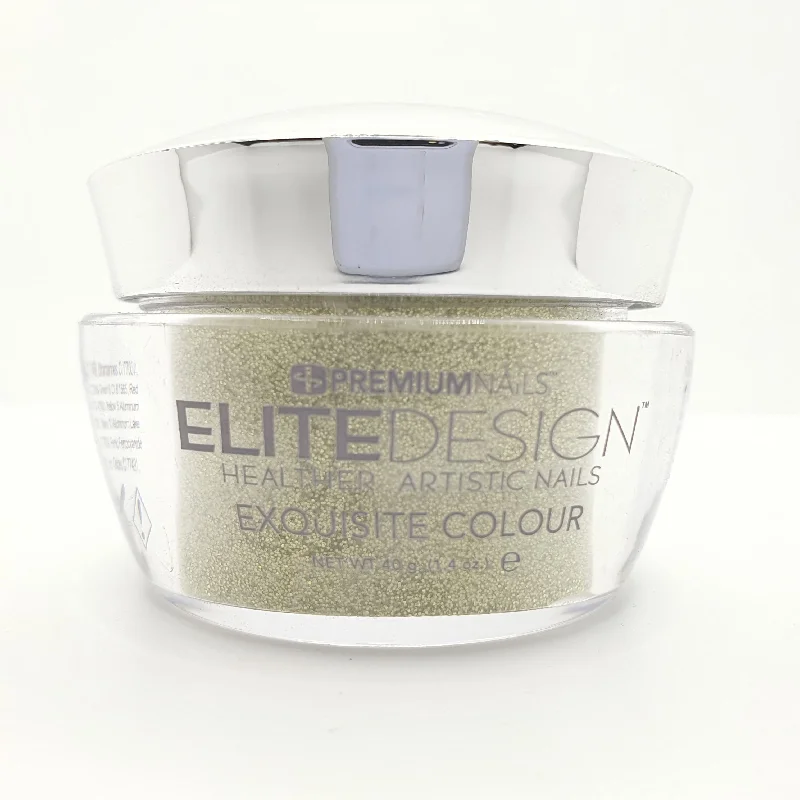 Strengthening nail varnish-PREM ED114 ELITE DESIGN YELLOW GLITTER