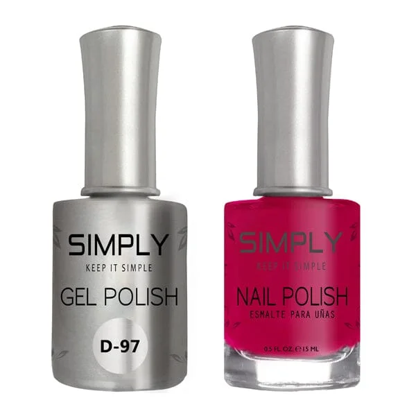 Nail repair top coat-D097 - SIMPLY MATCHING DUO