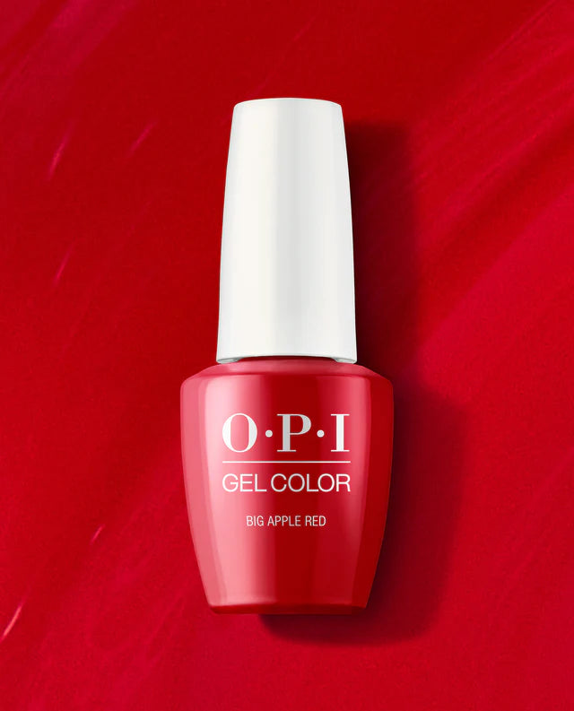 Long-lasting nail top coat-OPI GELCOLOR - GCN25 - BIG APPLE RED