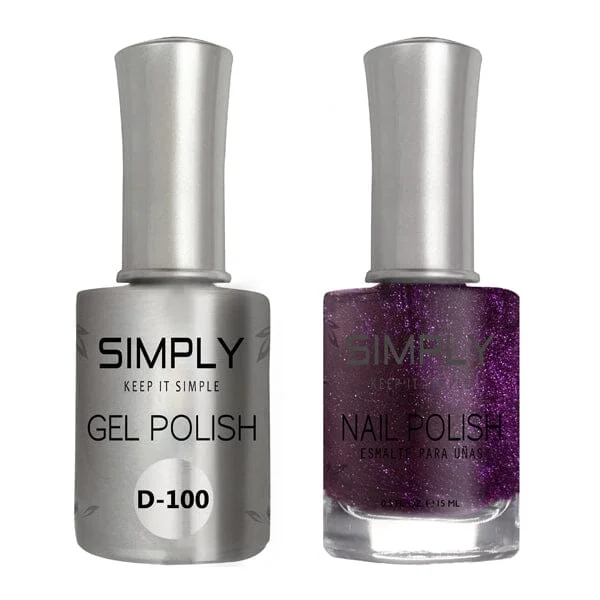 Chrome nail art glitter-D100 - SIMPLY MATCHING DUO