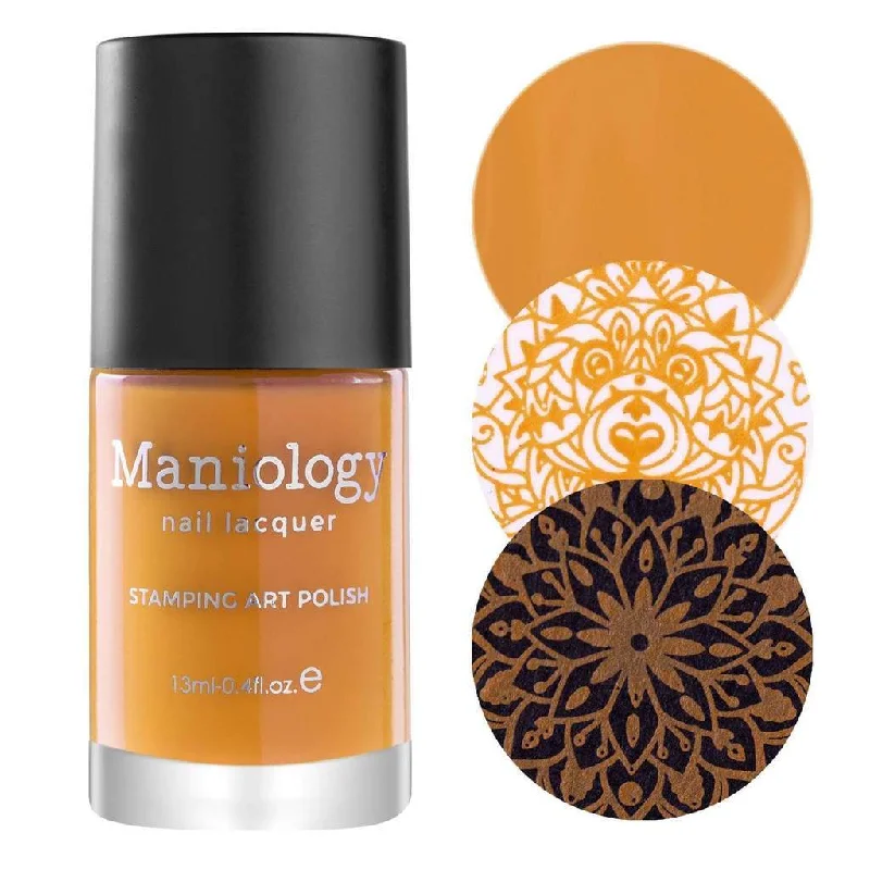 Diamond nail art accents-Maniology - Stamping Nail Polish - Hatha