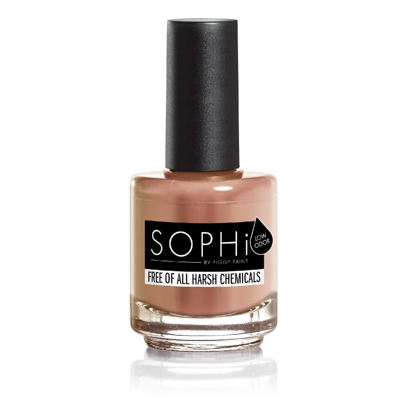 Long-lasting nail gel-Skinny Dip + Chips - Opaque Nude