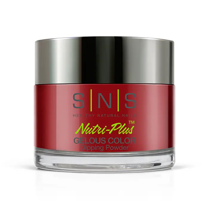 Instant-dry nail gloss-SNS Powder - Lava Inferno Red - GC045