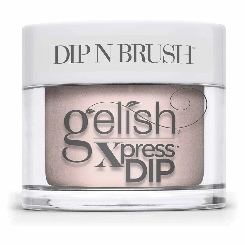 Sparkle nail art gems-GELISH Dip & Brush - 812 Simple Sheer - 1.5oz