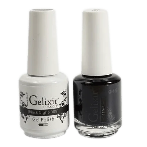 Chrome nail gel-GELIXIR GEL COLOR  - GLX089 - Duo Gel & Polish 0.5oz