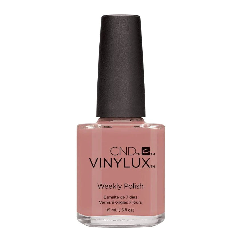 Pastel nail polish colors-CND VINYLUX - Satin Pajamas #265