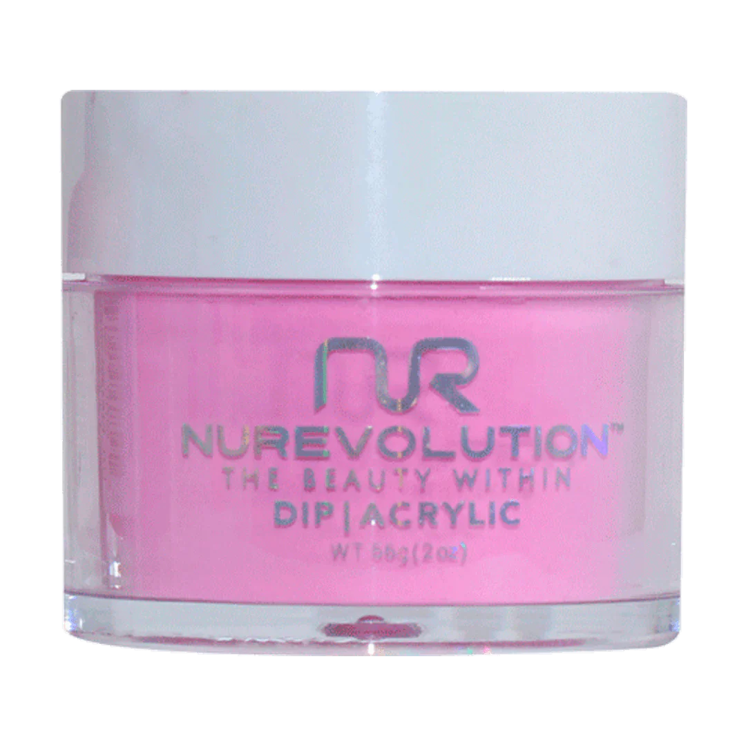 Crystal nail art stones-NuRevolution Trio Dip/Acrylic Powder 033 Cupid's Touch