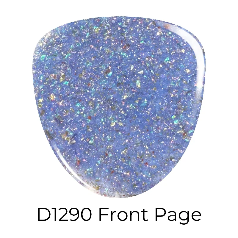 Soft nail polish finish-D1290 Front Page Dip Powder