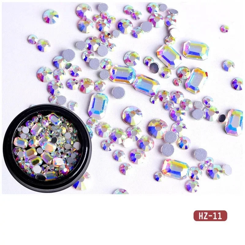 Sparkle nail art gems-Diamonds Rhinestone Mix HZ-11