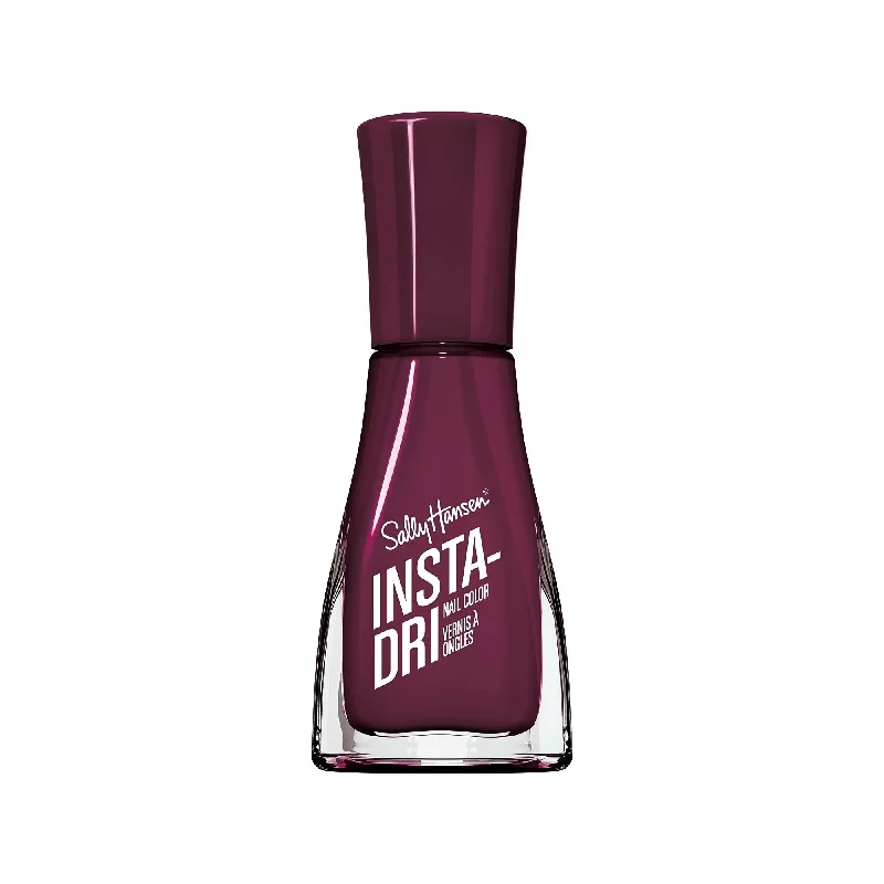 Quick-cure nail sealant-Sally Hansen Insta-Dri Nail Colour Nail Polish 428 Zip Wine