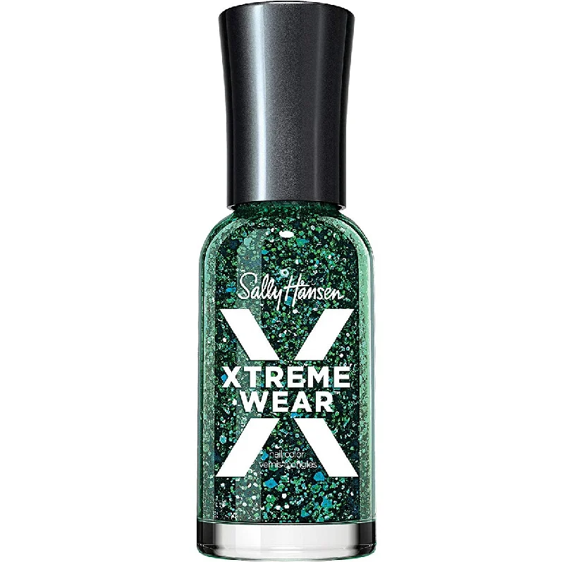 Sparkle nail art rhinestones-Sally Hansen Hard As Nails Xtreme Wear Nail Polish 366 Fanta Seas