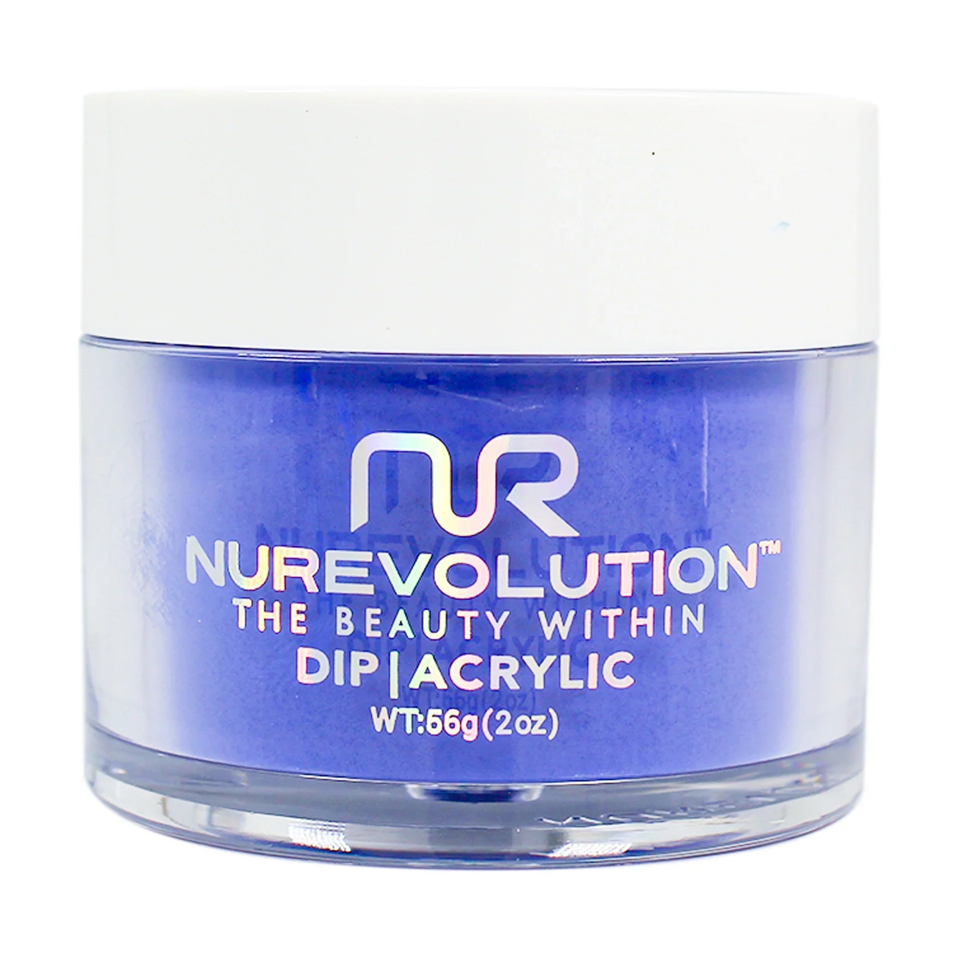 Hydrating nail cuticle cream-NuRevolution Trio Dip/Acrylic Powder 211 Blue Ether