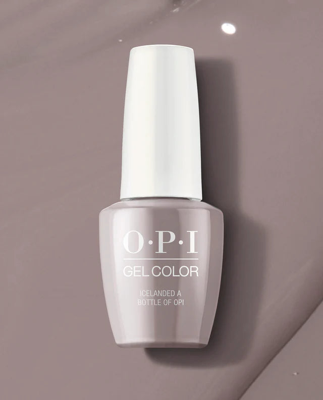 Rechargeable nail gel lamp-OPI GELCOLOR - GCI53 - ICELANDED A BOTTLE OF OPI