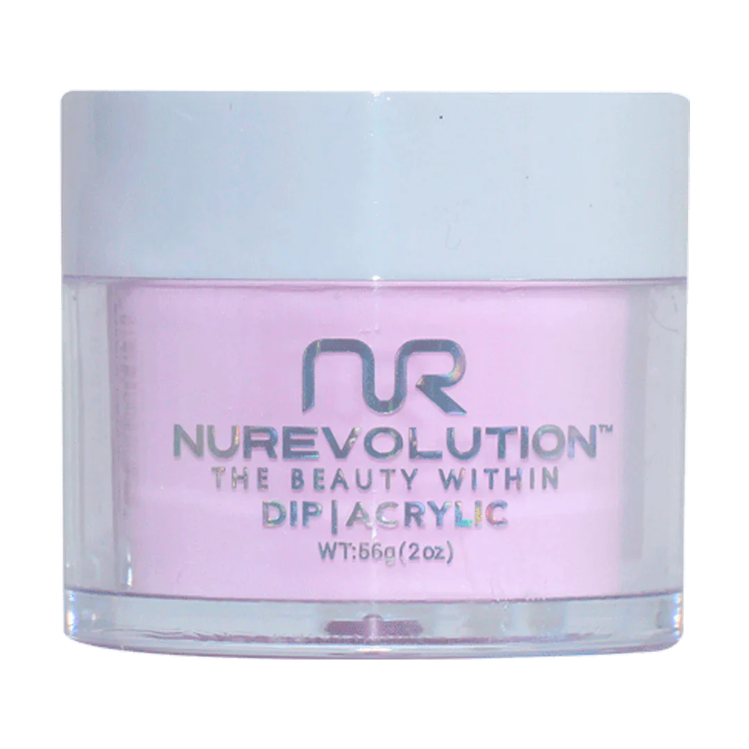 Sparkle nail art gems-NuRevolution Trio Dip/Acrylic Powder 014 Baby Girl