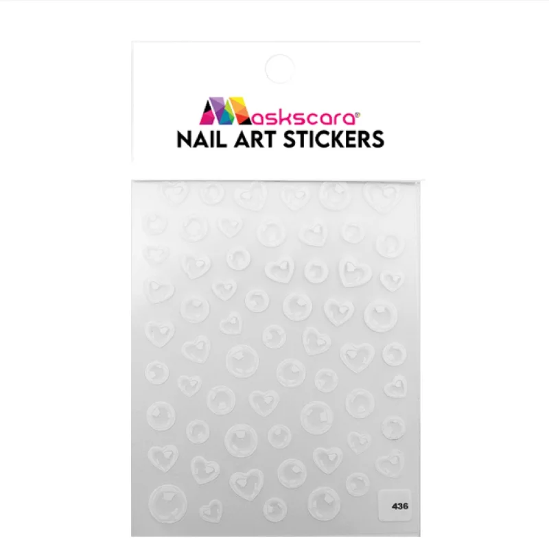 Smooth nail gel sealant-Bubble Stickers #436