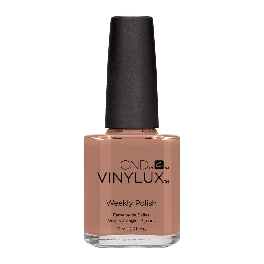 Vibrant nail polish shades-CND VINYLUX - Nude Knickers #263