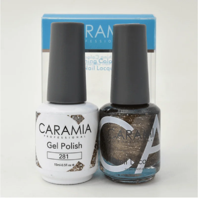 Nail repair strengthener-CARAMIA281 - CARAMIA SOAK OFF GEL POLISH #281