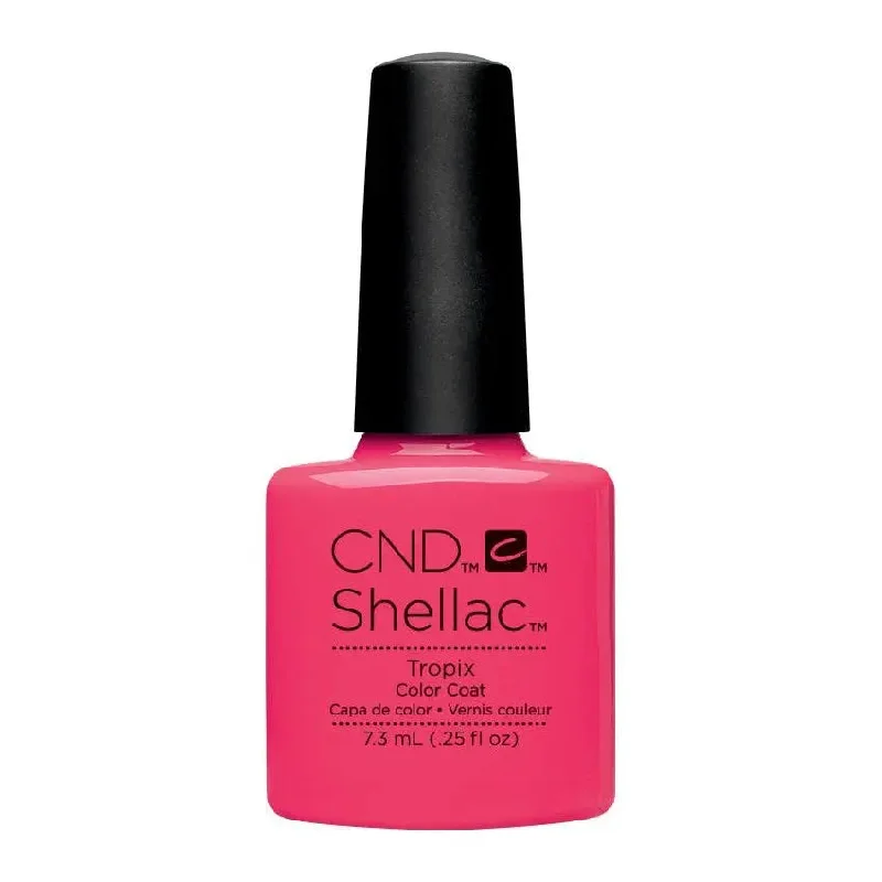 Travel-friendly nail organizer-CND Shellac Tropix 154