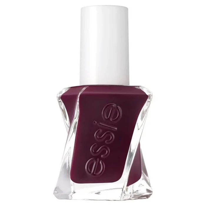 Shiny nail gel top coat-Essie Gel Couture Nail Polish 370 Model Clicks