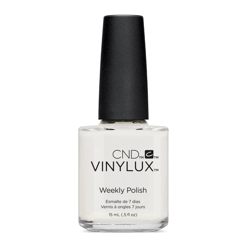 Shiny nail gel sealant-CND VINYLUX - #151 Studio White