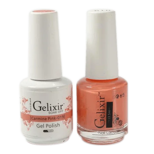 Gentle nail cuticle cream-GELIXIR GEL COLOR  - GLX019 - Duo Gel & Polish 0.5oz