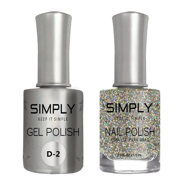 Smooth nail gel finish-D002 - SIMPLY MATCHING DUO