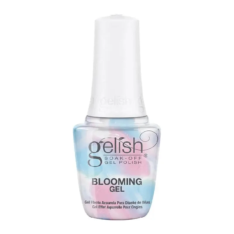 Quick-cure nail top coat-Gelish Soak-Off Gel Polish Blooming Gel