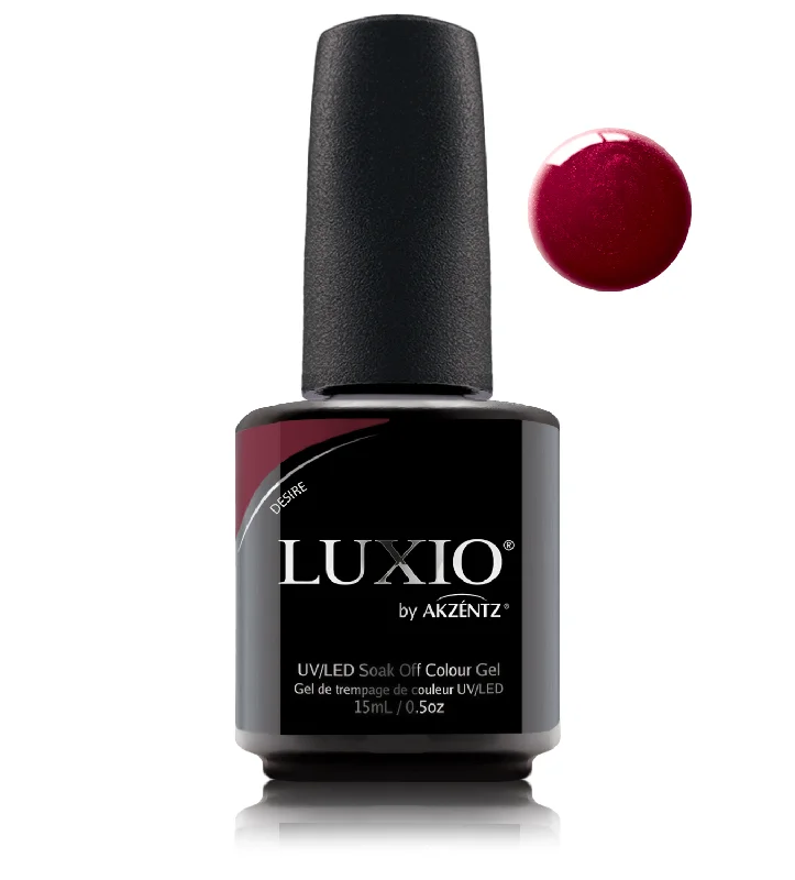 Shiny nail polish overlay-Luxio Desire (sparkle), Gel Polish