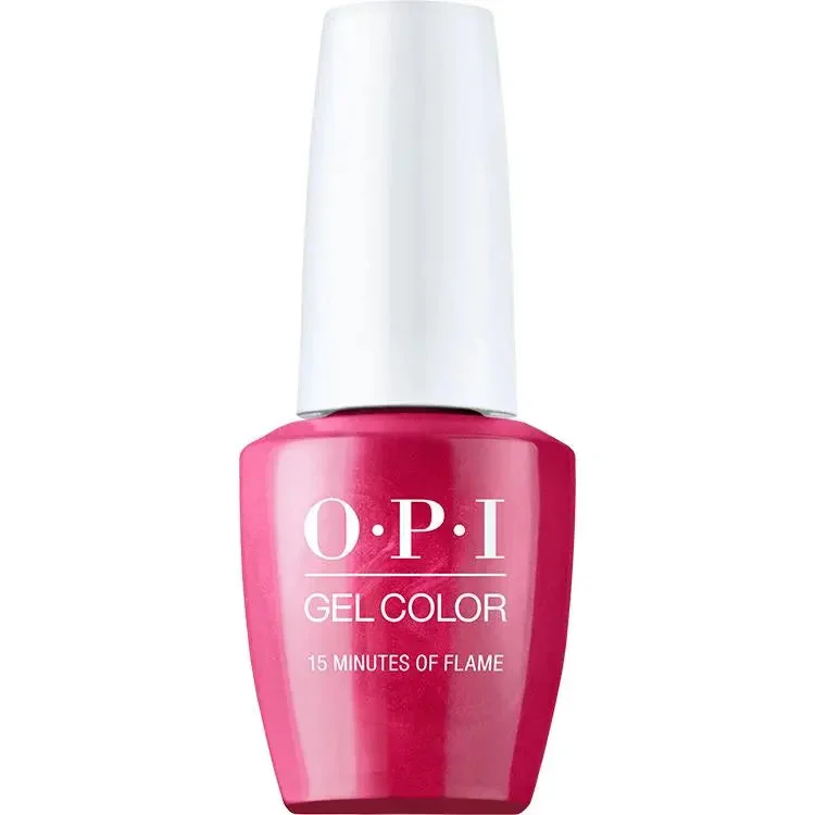 Fast-acting nail glue-OPI Gelcolor 15 Minutes of Flame