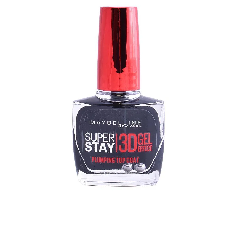 Two-tone nail gel polish-Maybelline Superstay 3D Gel Effect Plumping Top Coat