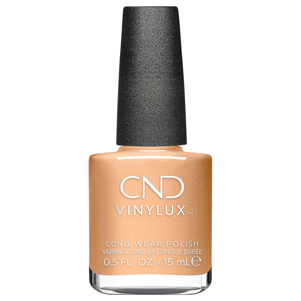 Bright nail gel colors-CND VINYLUX - It's Getting Golder #458