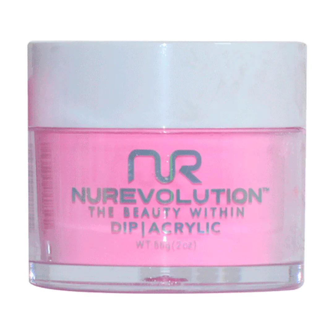 Ombre nail gel shades-NuRevolution Trio Dip/Acrylic Powder 030 First Love