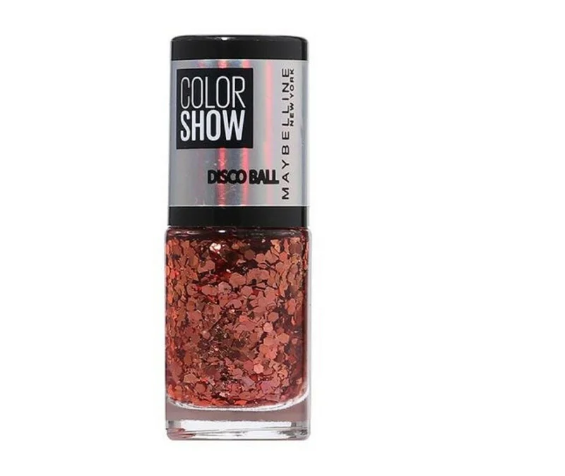 UV-resistant nail gel-Maybelline Color Show Disco Ball Nail Polish 468 New Year Countdown