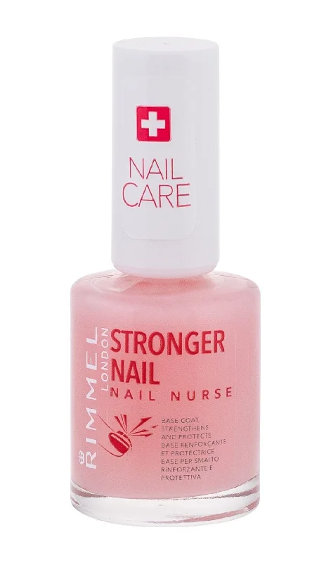 High-pigment nail lacquer-Rimmel London Nail Nurse Stronger Nail Polish