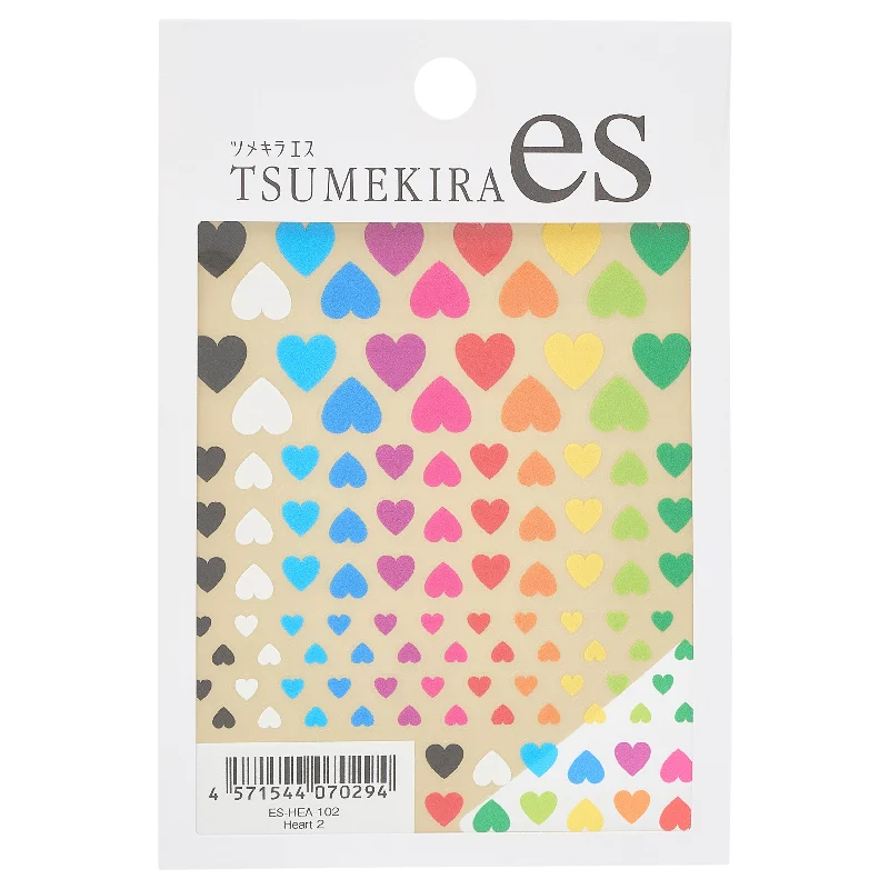 Premium nail acrylic monomer-HEART 2 STICKERS | ES-HEA-102