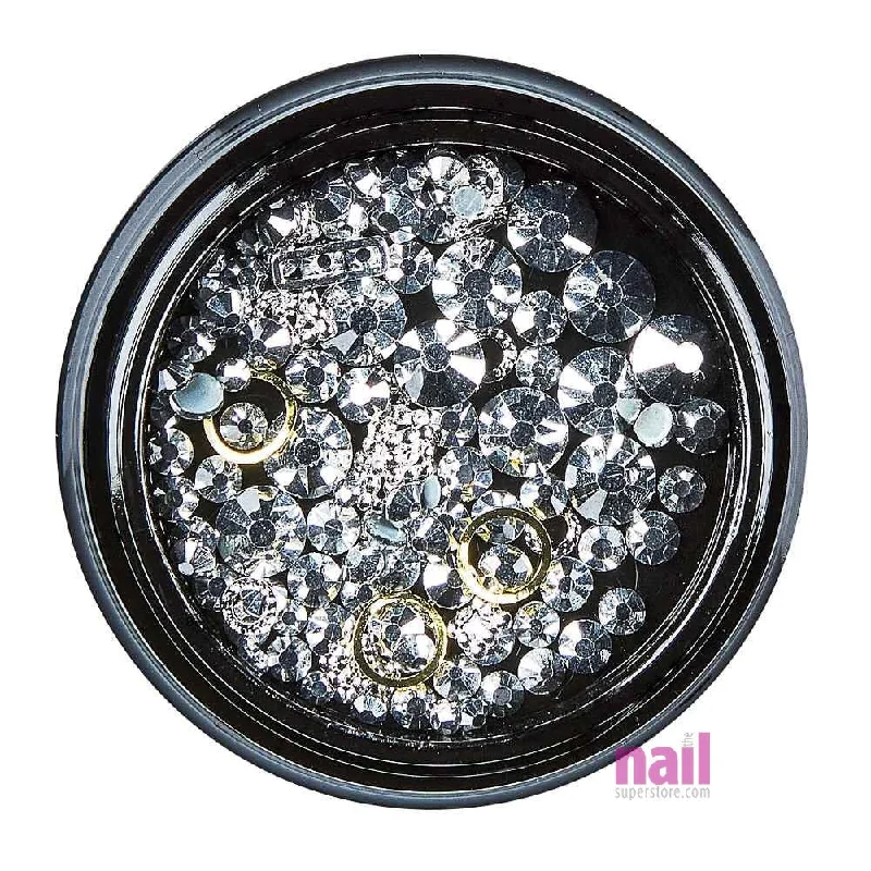 Compact nail polish rack-Zircon Nail Art Rhinestones | Pack #29 - Pack