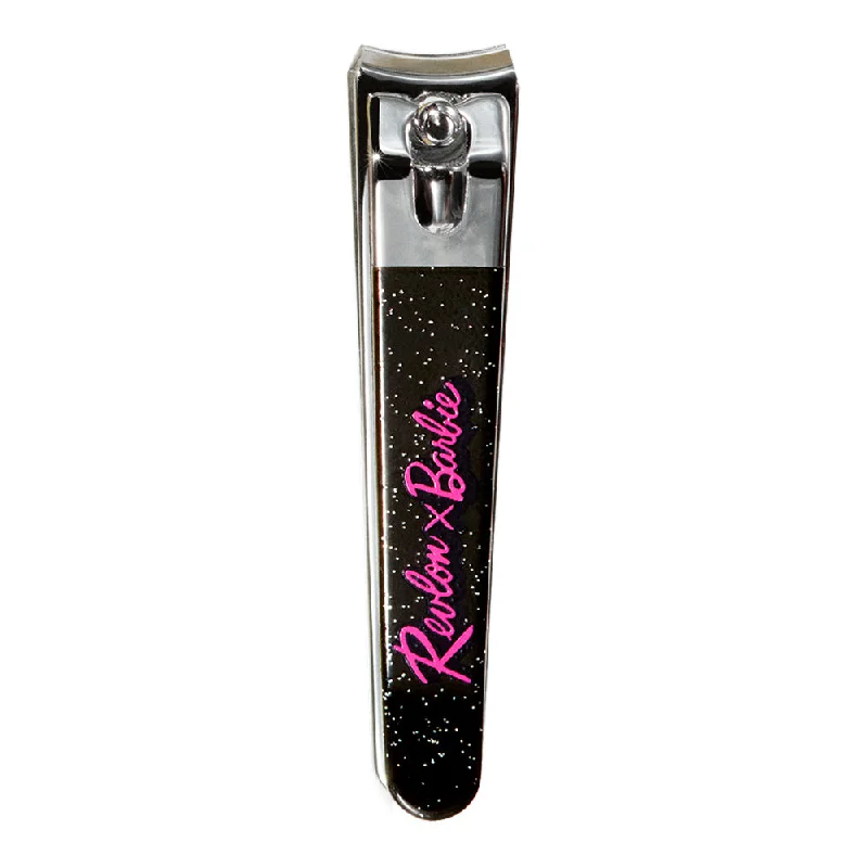 Shiny nail polish sealant-Revlon X Barbie No Nail Drama Nail Clipper 42052